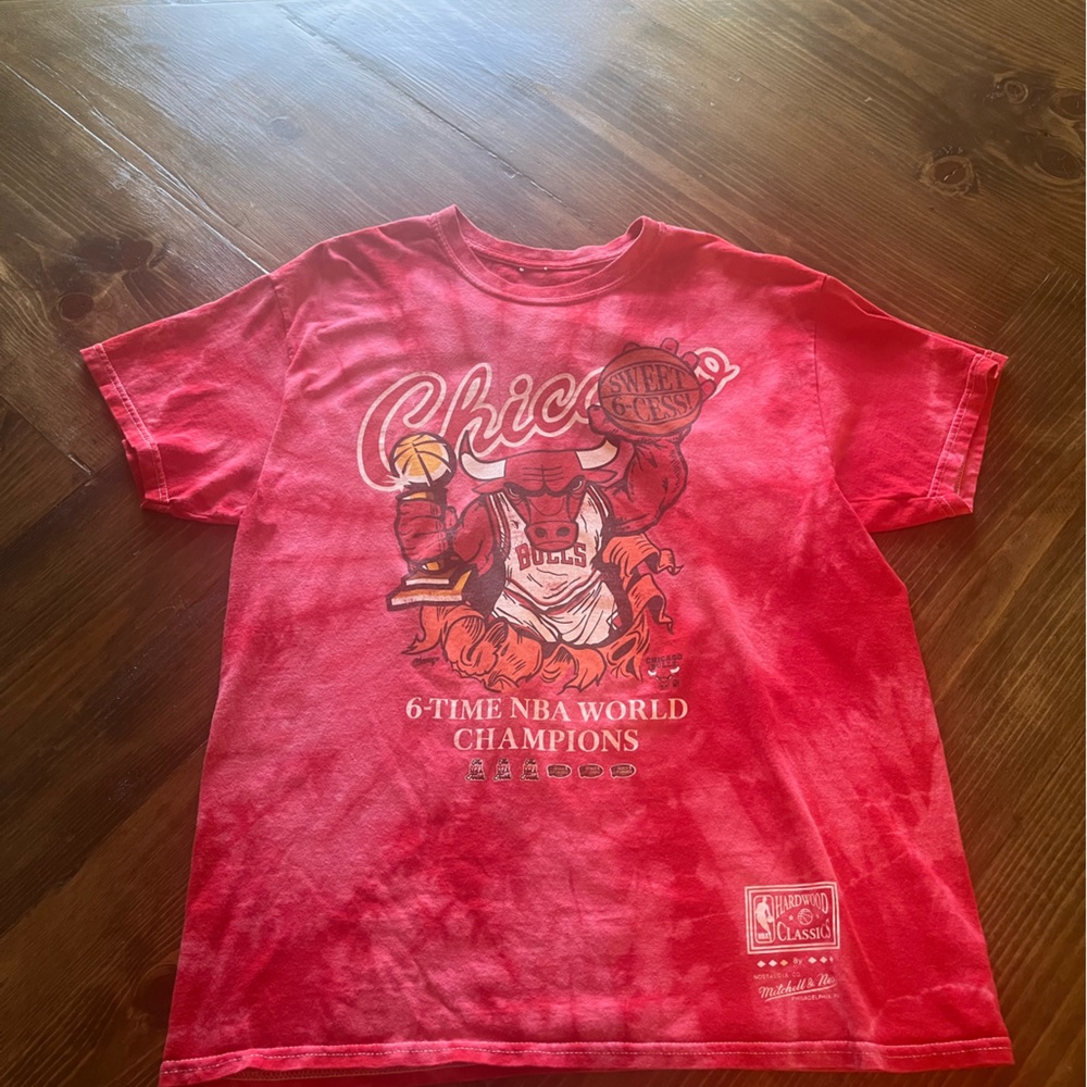 mitchell and ness shirt size large brand new